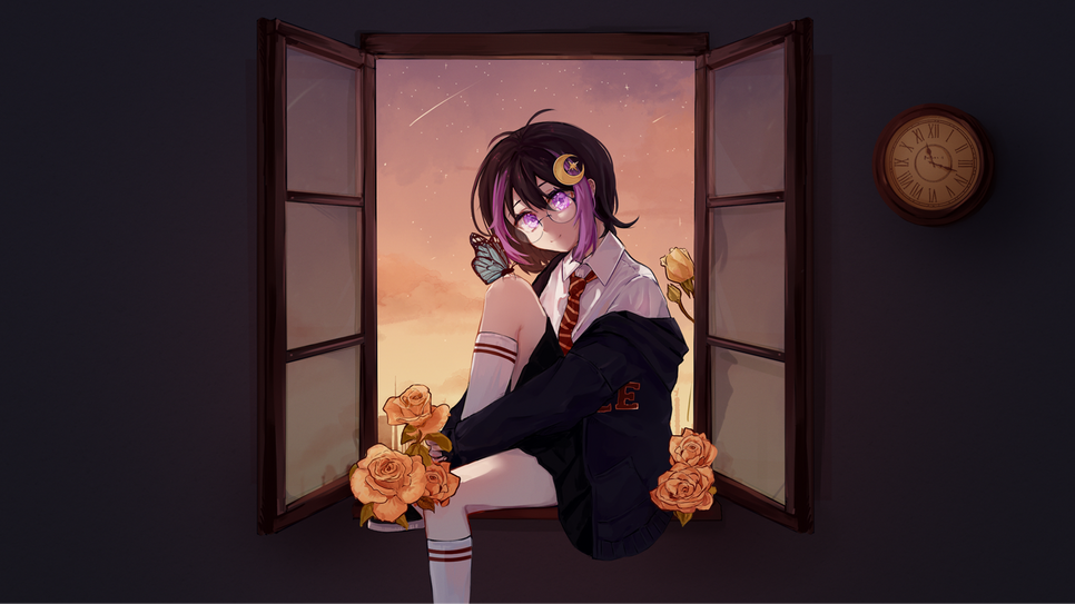 Art for Luna Asena golden hour cover